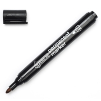 123tinta Rotulador permanente negro - 2,5 mm redondo