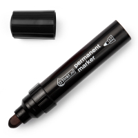 123tinta Rotulador permanente negro - 3-7 mm redondo