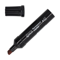 123tinta Rotulador permanente negro (punta biselada de 2 a 7 mm) 302975