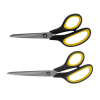 123tinta Set de tijeras con mango Soft Grip de 195 y 230 mm | Pack 2 uds 301119 - 1