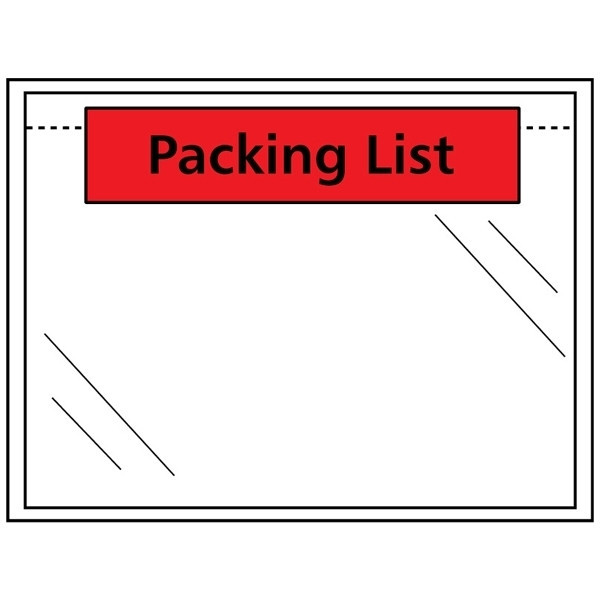 123tinta Sobres portadocumentos "Packing list" 165 x 122 mm -  A6 autoadhesivos (100 unidades) 300782 - 3