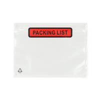 123tinta Sobres portadocumentos "Packing list" 165 x 122 mm -  A6 autoadhesivos (100 unidades) 300782