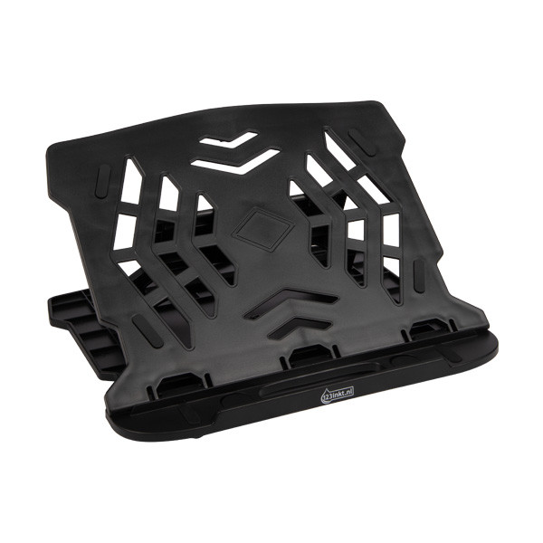 123tinta Soporte ergonómico plegable para portátil de hasta 17 pulgadas negro 390614 - 1