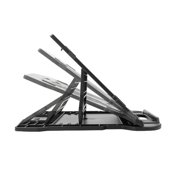 123tinta Soporte ergonómico plegable para portátil de hasta 17 pulgadas negro 390614 - 2