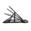 123tinta Soporte ergonómico plegable para portátil de hasta 17 pulgadas negro 390614 - 2
