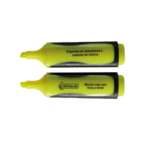 123tinta Subrayador amarillo punta biselada  426491 - 1
