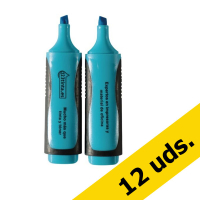 123tinta Subrayador azul punta biselada | Pack 12 uds 426501