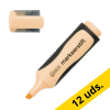 123tinta Subrayador naranja pastel punta biselada | Pack 12 uds 300495 - 1