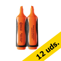123tinta Subrayador naranja punta biselada | Pack 12 uds 426502