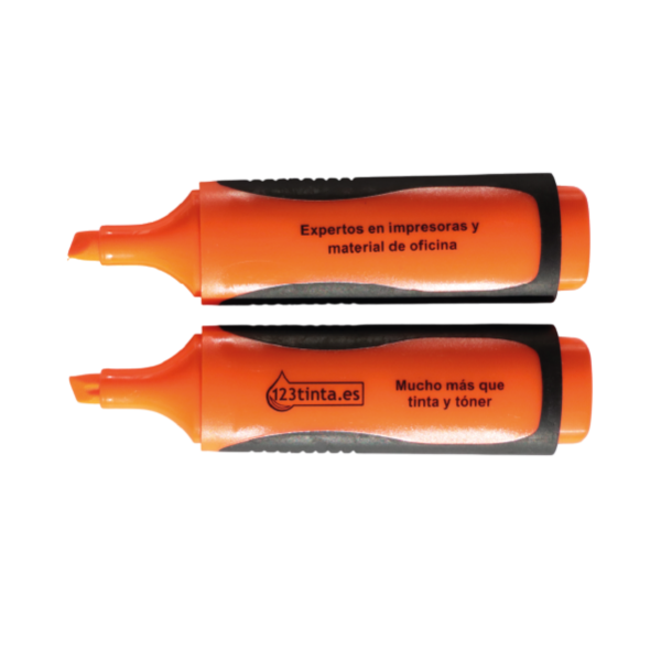 123tinta Subrayador naranja punta biselada  426495 - 1