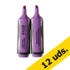 123tinta Subrayador violeta punta biselada | Pack 12 uds 426503 - 1