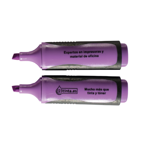 123tinta Subrayador violeta punta biselada  426496 - 1