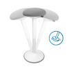 123tinta Taburete redondo ergonómico con resorte de gas, color blanco (57 cm - 82 cm) 390051 - 4