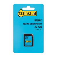 123tinta Tarjeta de Memoria SDHC - 32 GB Clase 10