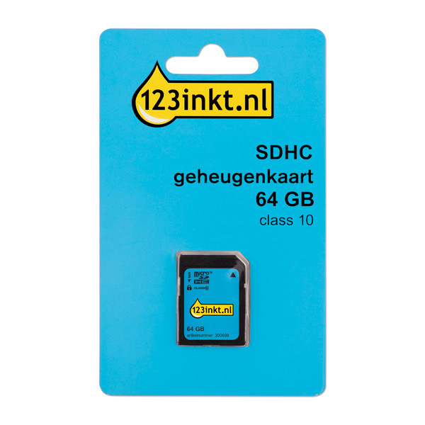 123tinta Tarjeta de Memoria SDXC - 64 GB Clase 10 300699 - 1