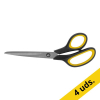 123tinta Tijeras mango soft grip 230 mm | Pack 4 uds 301091 - 1