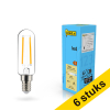 123tinta Tubo LED E14 filamento transparente de 2,5 W (25 W) | Pack 6 uds LDR02125 - 1