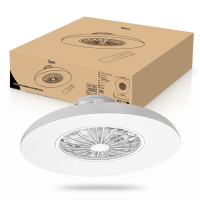 123tinta Ventilador de Techo Blanco con Lámpara LED Ø 60 cm - 54W | RGB+2700-6500K LDR02469