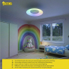 123tinta Ventilador de Techo Blanco con Lámpara LED Ø 60 cm - 54W | RGB+2700-6500K LDR02469 - 5