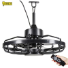 123tinta Ventilador de Techo Negro con Lámpara LED Ø 50,8 cm - IP44 - 42W | 2000-4000K LDR02463 - 2