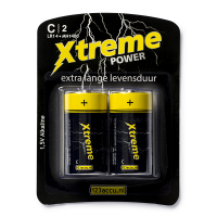 123tinta Xtreme Power C/LR14/MN1400 Pilas Alcalinas (2 unidades) 110-802626C LR14P2B/10C MN1400C ADR00043