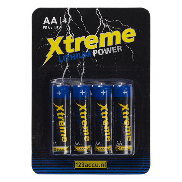 123tinta Xtreme Power FR6 pilas AA (4 unidades) AA ER26264C FR6 FR6LB4A/10C ADR00063 - 1
