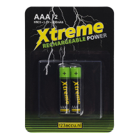 123tinta Xtreme Power pilas recargables AAA/HR03 Ni-MH (2 unidades) AAA HR03 ADR00082