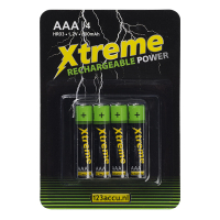 123tinta Xtreme Power pilas recargables AAA/HR03 Ni-MH (4 unidades) AAA HR03 ADR00064