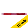 123tinta bolígrafo gel rojo | Pack 10 uds 301168 - 1