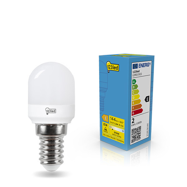 123tinta bombilla LED E14 T25 mate de 1.3W (15W) LDR01922 - 1