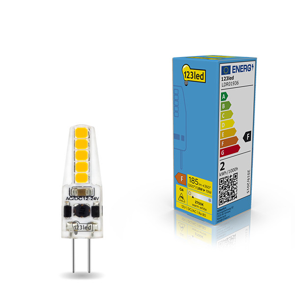 123tinta bombilla LED G4 regulable de 1.8W (19W) LDR01936 - 1