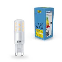 123tinta bombilla LED G9 SMD Mate 2700K de 3.7W (40W) LDR02326