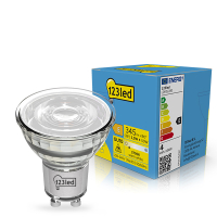 123tinta bombilla LED GU10 2700K de 3.5W (50W) LDR02280