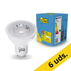 123tinta bombilla LED GU10 de 2700K de 4.5W (50W) | Pack 6 uds LDR01725 - 1
