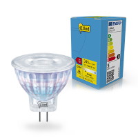 123tinta bombilla LED GU4 MR11 2700K de 4.5 W (35 W) LDR02374