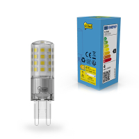 123tinta bombilla LED SMD G9 transparente 2700K regulable de 4W (40W) LDR02330