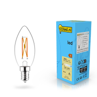 123tinta bombilla LED de filamento E14 vela regulable  (2,5 w) LDR02068