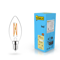 123tinta bombilla LED de filamento E14 vela regulable (4,5 W) LDR02074