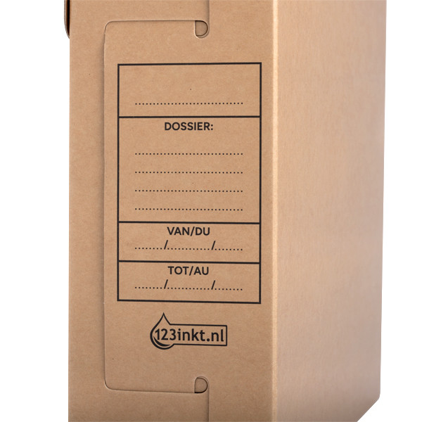 123tinta caja de archivo A4/folio 80 x 250 x 352 mm (25 unidades) 302065 - 4
