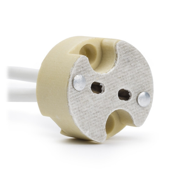 123tinta casquillo compatible con bombillas G4 / GU5.3 / GY6.35 (1 unidad) LDR04509 - 1