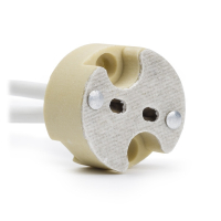 123tinta casquillo compatible con bombillas G4 / GU5.3 / GY6.35 (1 unidad) LDR04509