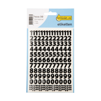 123tinta etiquetas negras 0-9 3781C 301499