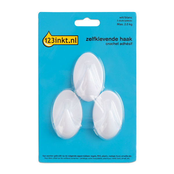 123tinta gancho autoadhesivo blanco 2 kg (3 unidades) 58013-00049-20C AR-01P W17081CC 301003 - 1