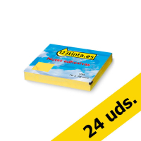 123tinta notas adhesivas amarillas 76 x 76 mm | Pack 24 uds