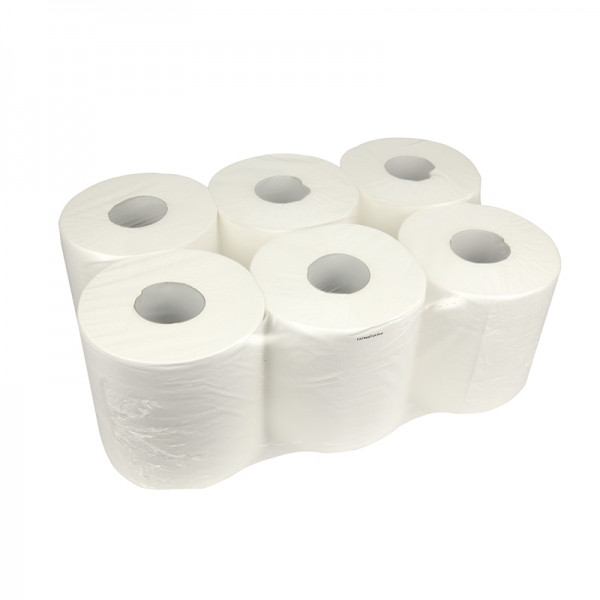 123tinta papel de limpieza de 2 capas 6 x 160 m SDR02024 - 1