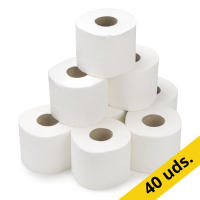 123tinta papel higiénico 3 capas | Pack 40 rollos SDR06026