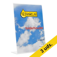 123tinta portafolletos base en T A4 | Pack 3 uds 300960