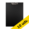 123tinta portapapeles negro A4 vertical | Pack 10 uds 390648 - 1