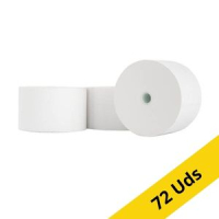 123tinta rollo de papel térmico 60 × 100 × 12 mm | 72 unidades 302713