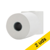 123tinta rollo de papel térmico 60 × 100 × 40 mm | 2 unidades 302109 - 1